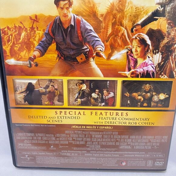 The Mummy Tomb of the Dragon Emperor DVD with Case - Picture 5 of 9